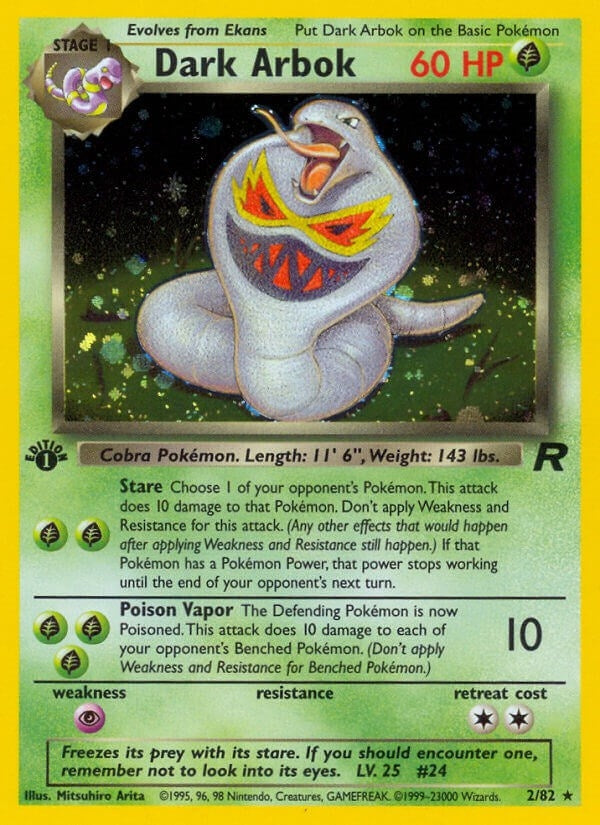 Image for Dark Arbok (2) (02/82) [Team Rocket]