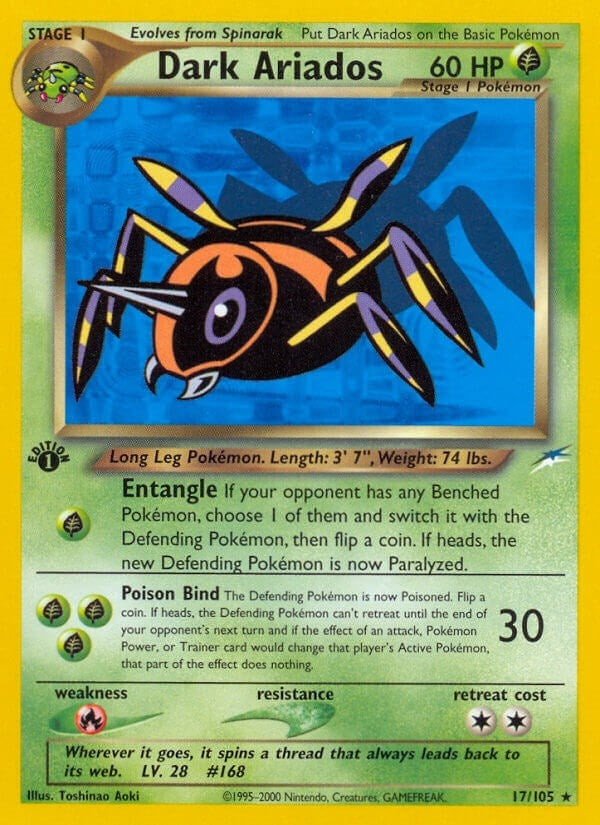 Image for Dark Ariados (017/105) (Neo Destiny) - Pokemon