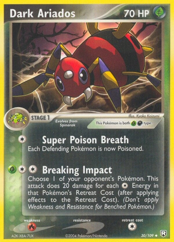 Image for Dark Ariados (30/109) [Team Rocket Returns]