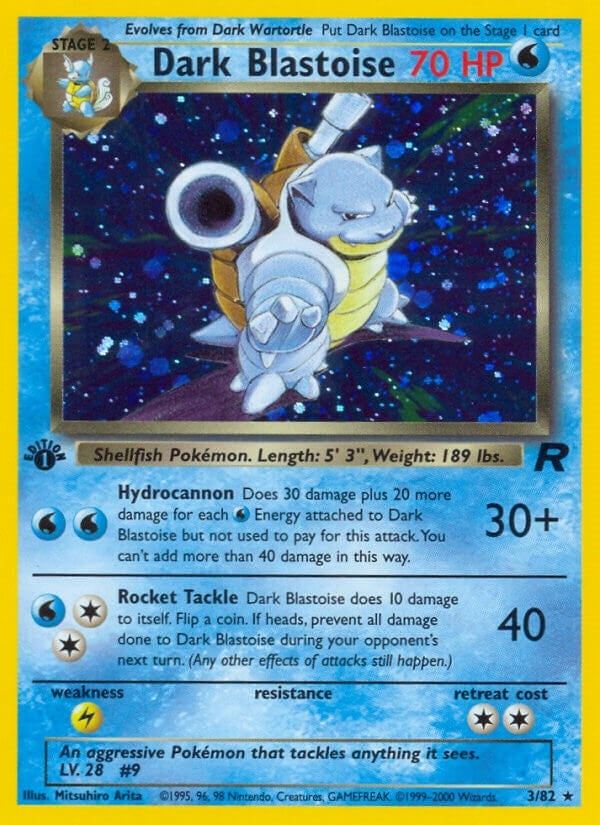 Image for Dark Blastoise (3) (03/82) [Team Rocket]