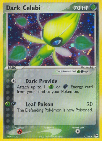 Image for Dark Celebi (4/101) [Hidden Legends]