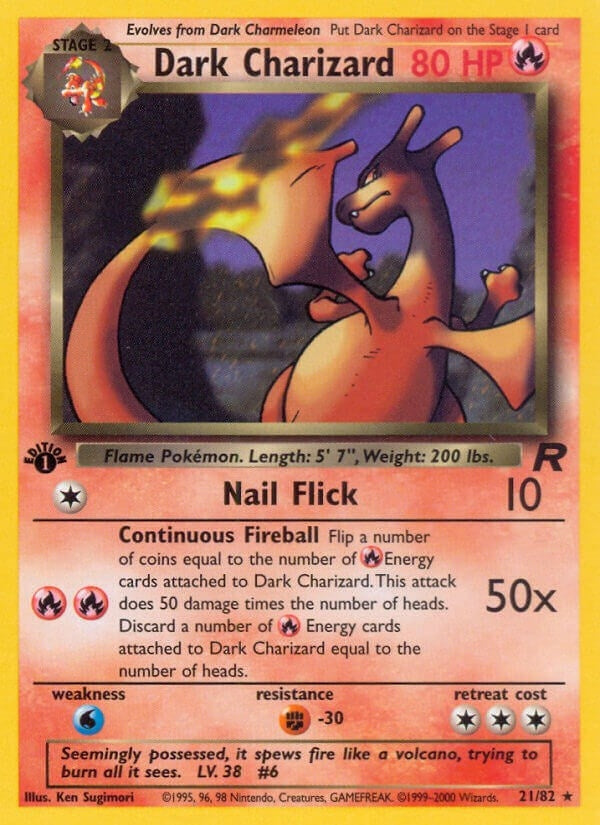 Image for Dark Charizard (21) (21/82) [Team Rocket]