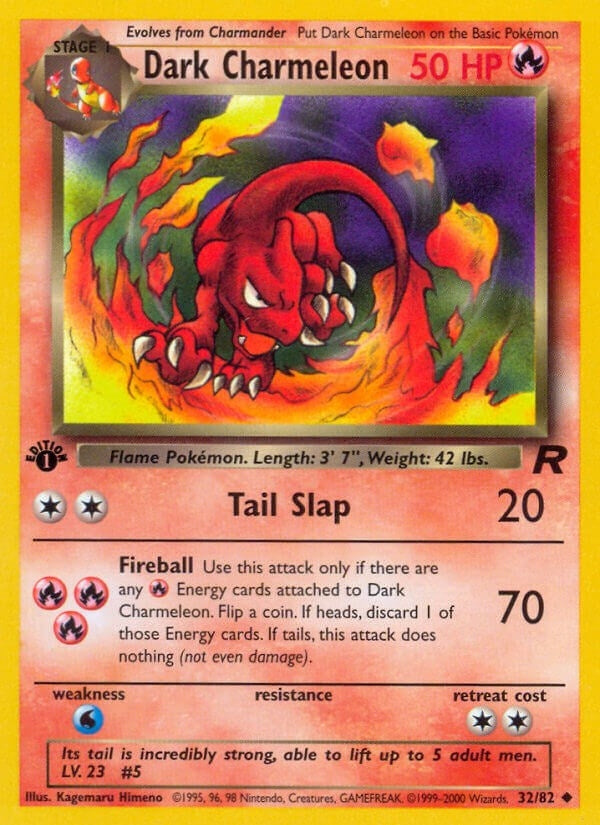 Image for Dark Charmeleon (32/82) [Team Rocket]