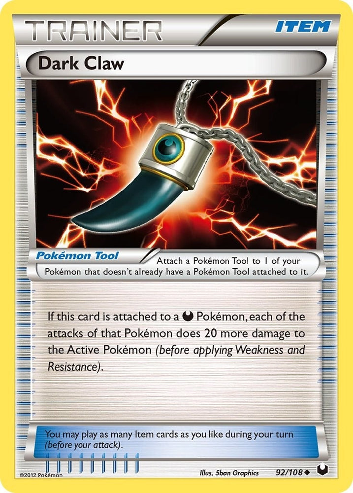 Image for Dark Claw (92/108) [Dark Explorers]