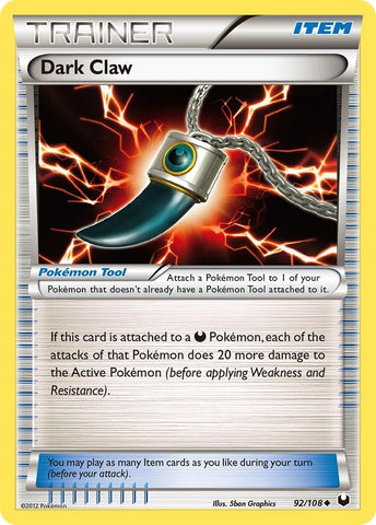 Image for Dark Claw (92/108) [Dark Explorers]