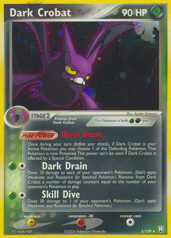 Image for Dark Crobat (3/109) [Team Rocket Returns]