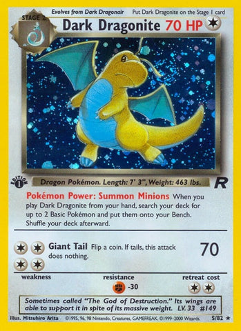 Image for Dark Dragonite (5) (05/82) [Team Rocket]