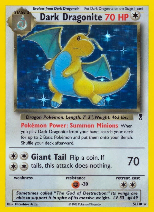 Image for Dark Dragonite (005/110) [Legendary Collection]
