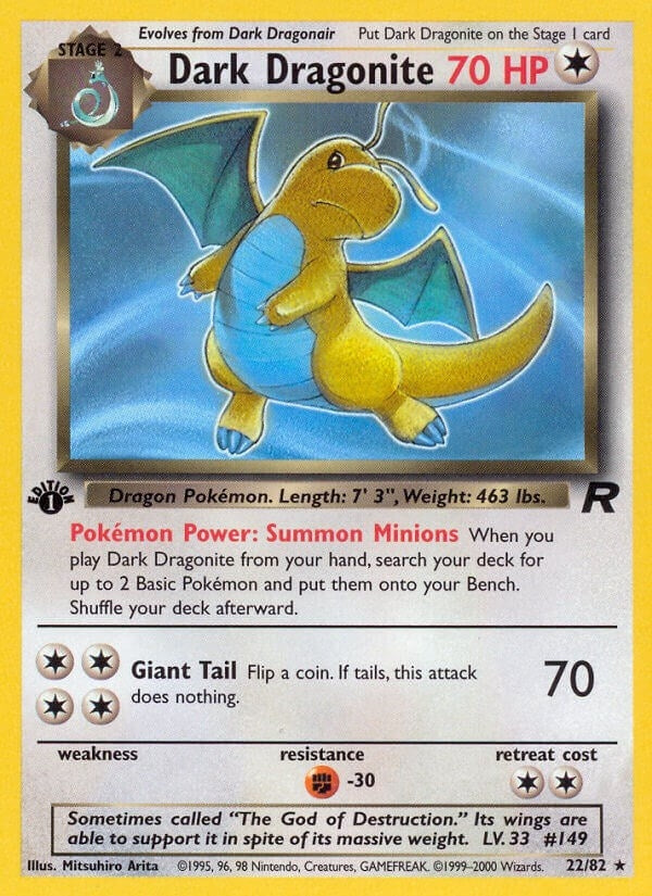 Image for Dark Dragonite (22) (22/82) [Team Rocket]