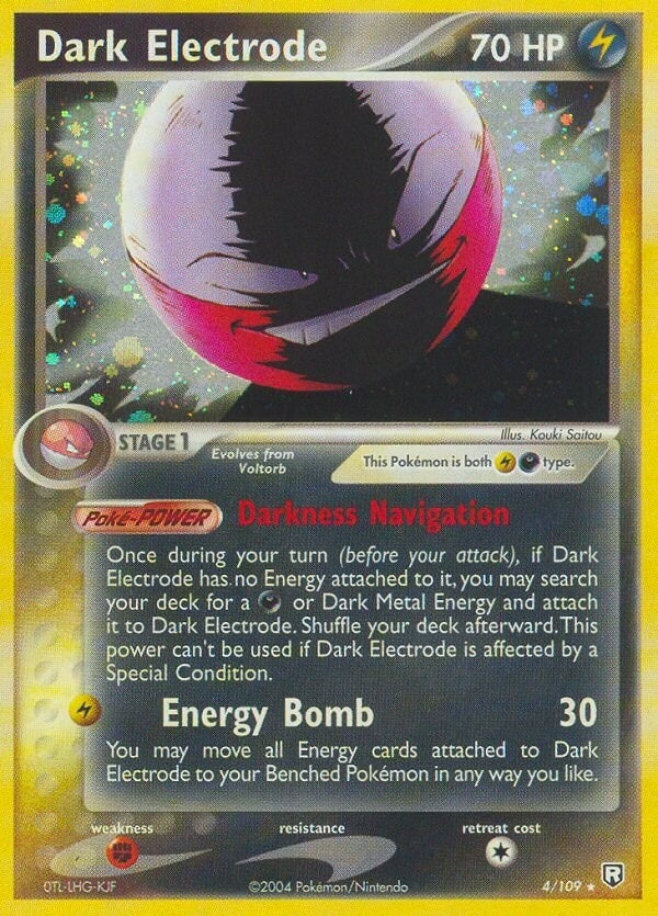 Image for Dark Electrode (4/109) [Team Rocket Returns]