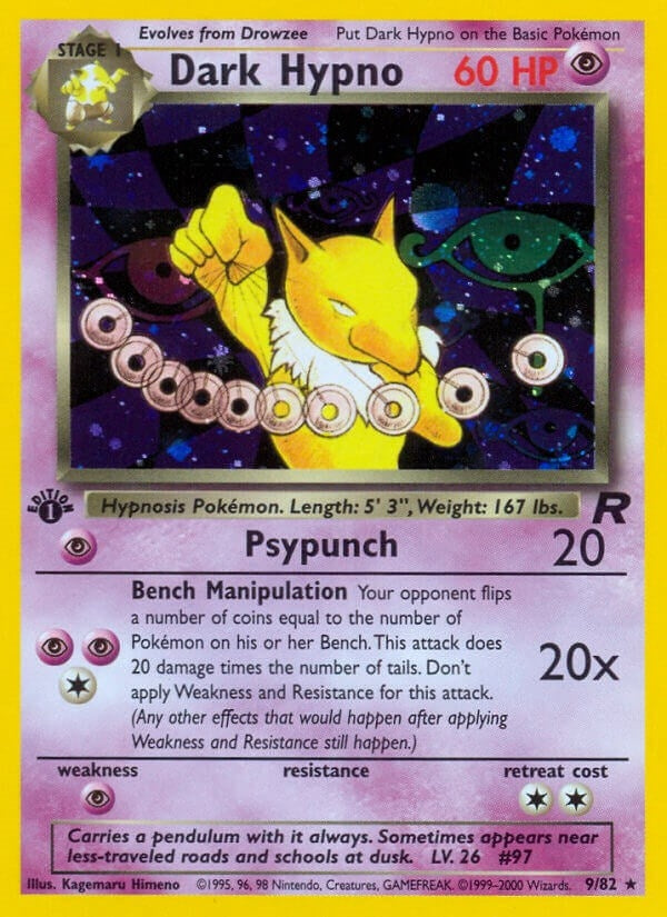 Image for Dark Hypno (9) (09/82) [Team Rocket]