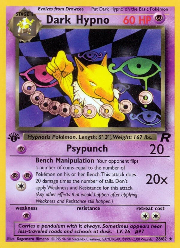 Image for Dark Hypno (26) (26/82) [Team Rocket]
