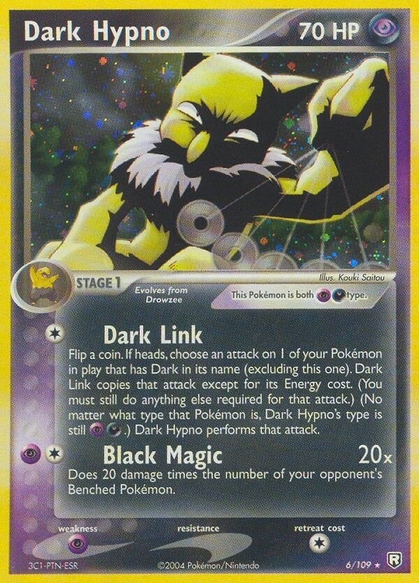 Image for Dark Hypno (6/109) [Team Rocket Returns]