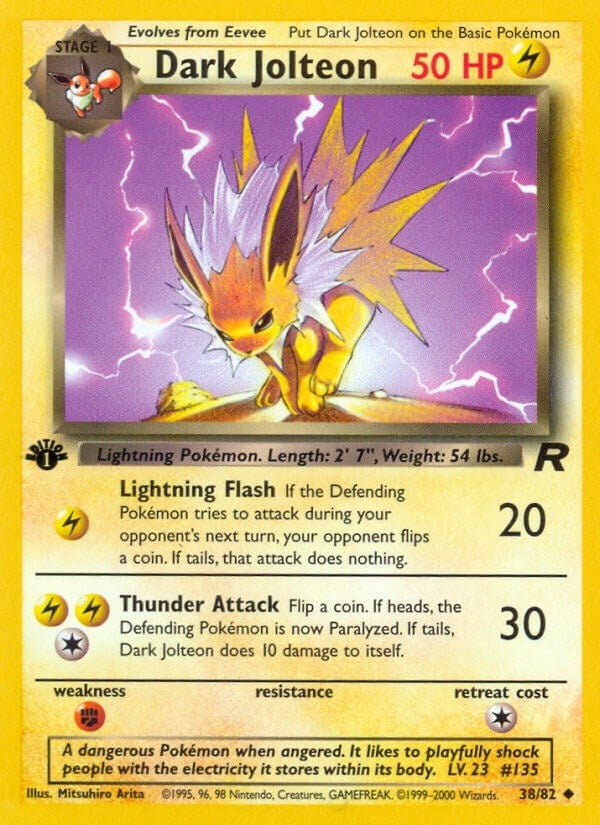 Image for Dark Jolteon (38/82) [Team Rocket]