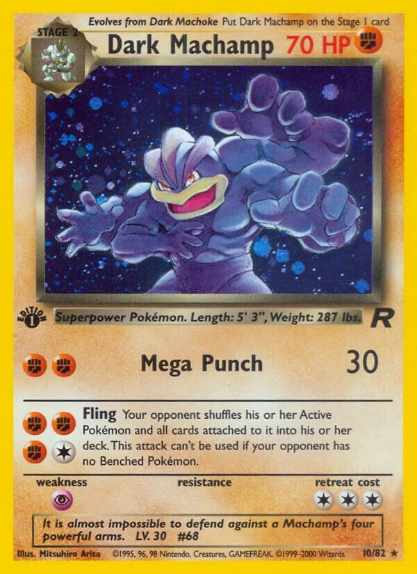 Image for Dark Machamp (10) (10/82) [Team Rocket]