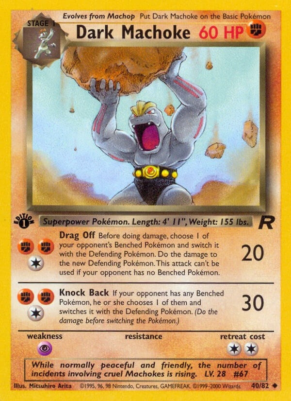 Image for Dark Machoke (40/82) [Team Rocket]