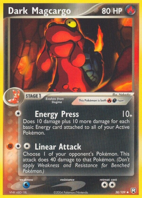 Image for Dark Magcargo (38/109) [Team Rocket Returns]