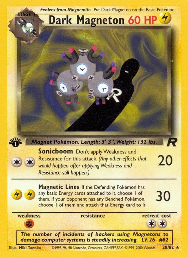 Image for Dark Magneton (28) (28/82) [Team Rocket]