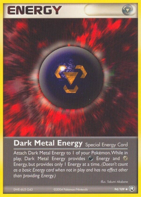 Image for Dark Metal Energy (94/109) [Team Rocket Returns]