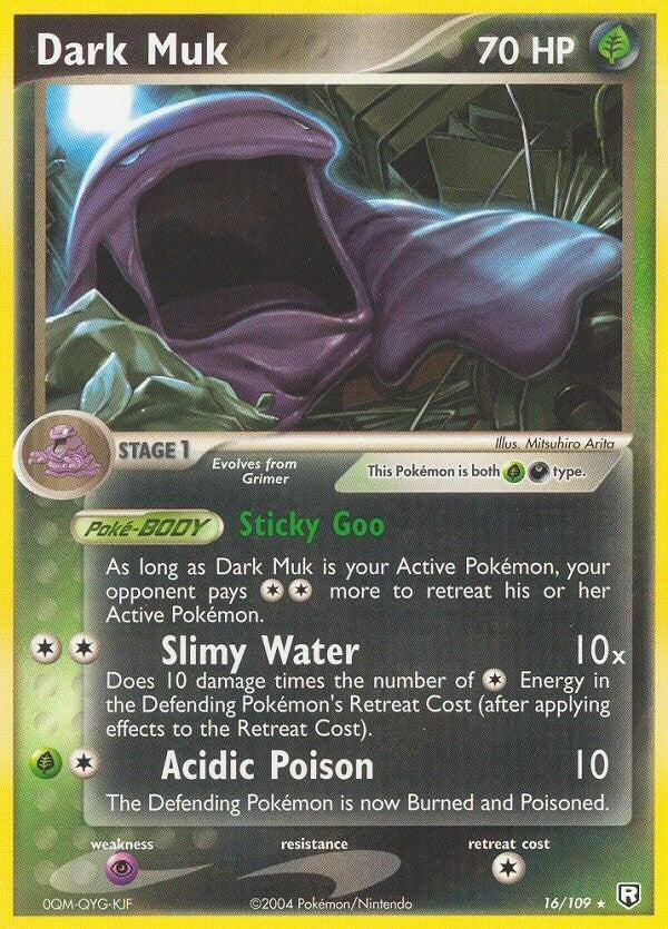 Image for Dark Muk (16/109) [Team Rocket Returns]