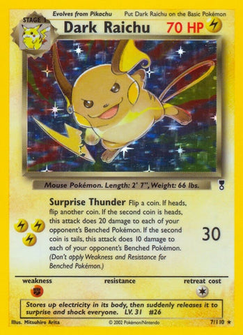 Image for Dark Raichu (007/110) [Legendary Collection]
