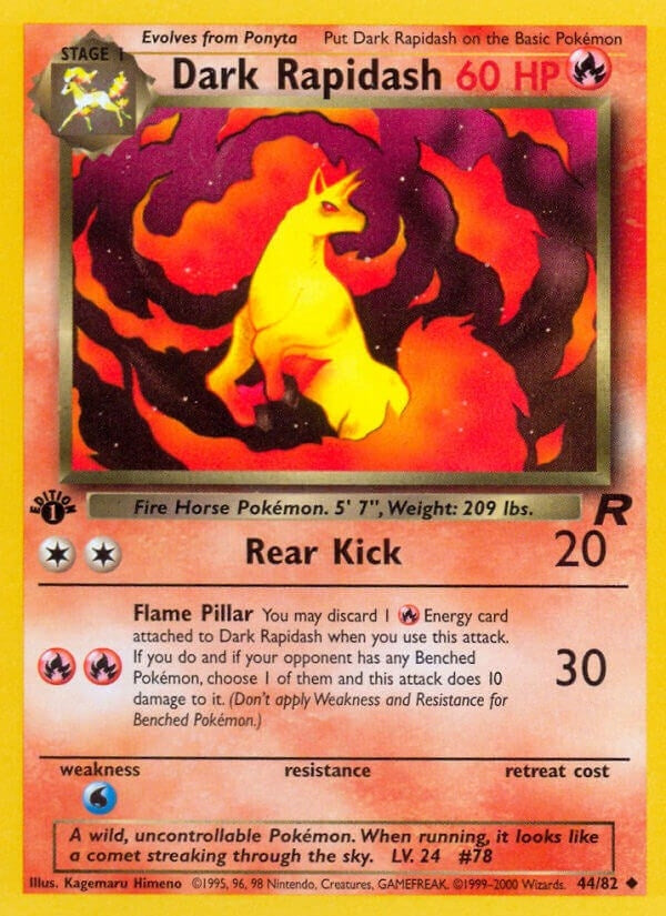 Image for Dark Rapidash (44/82) [Team Rocket]