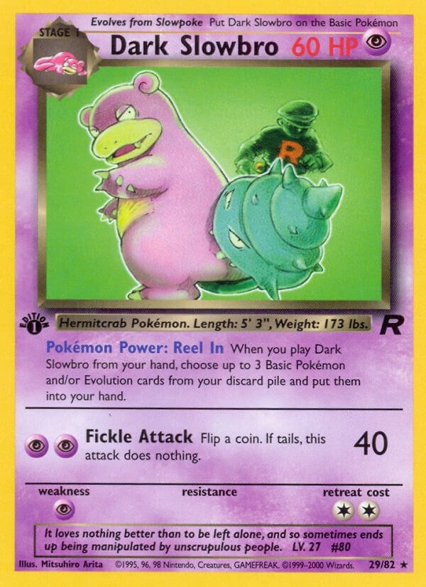 Image for Dark Slowbro (29) (29/82) [Team Rocket]