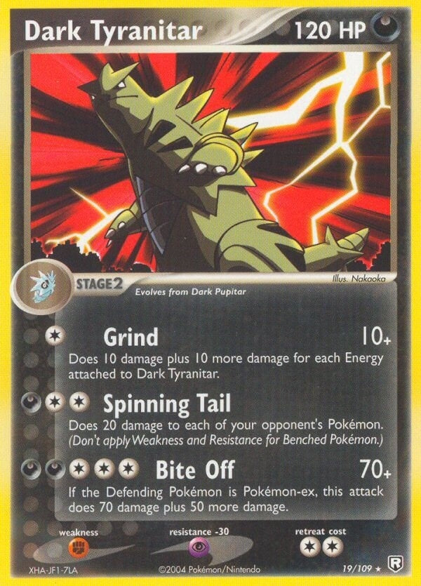 Image for Dark Tyranitar (19/109) [Team Rocket Returns]