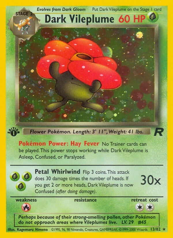 Image for Dark Vileplume (13) (13/82) [Team Rocket]
