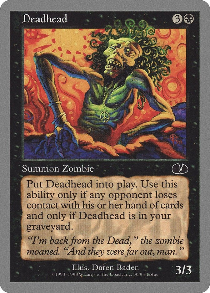 Image for Deadhead (30) [Unglued]