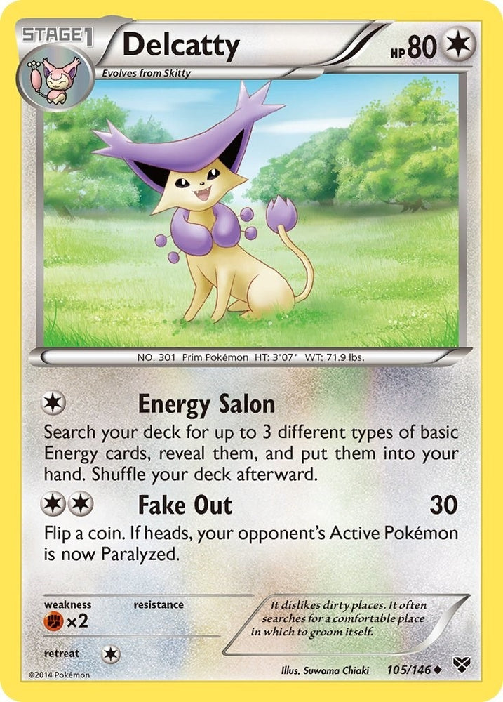 Image for Delcatty (105/146) [XY Base Set]