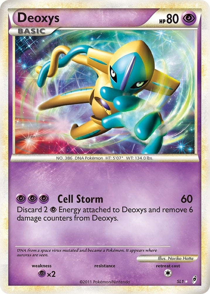 Image for Deoxys (Shiny) (SL1) [Call of Legends]