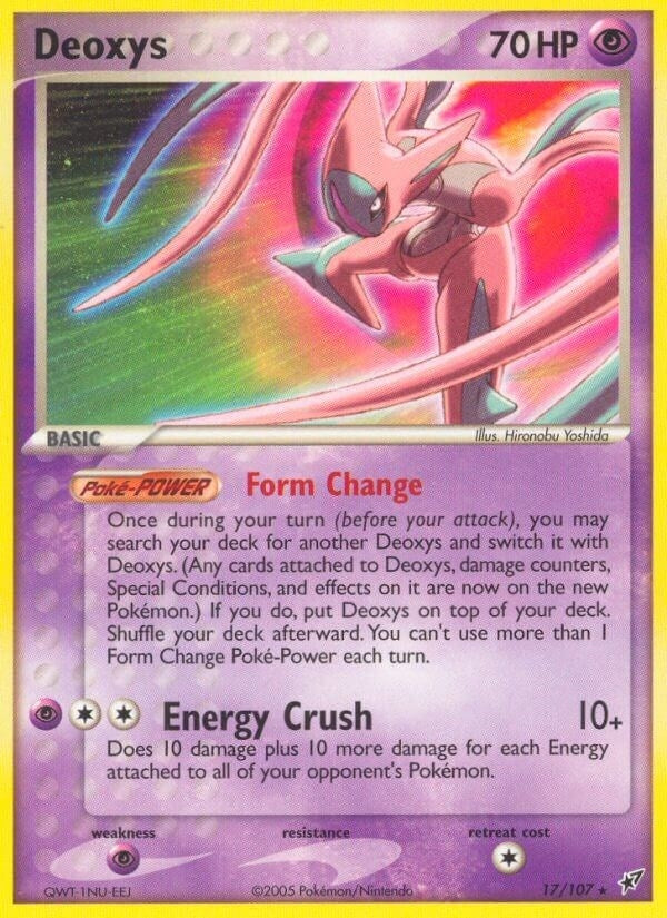 Image for Deoxys (Attack Forme) (17/107) [Deoxys]