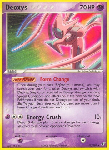 Image for Deoxys (Attack Forme) (17/107) [Deoxys]