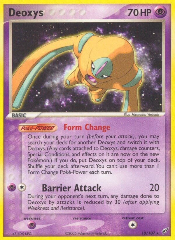 Image for Deoxys (Defense Forme) (18/107) [Deoxys]