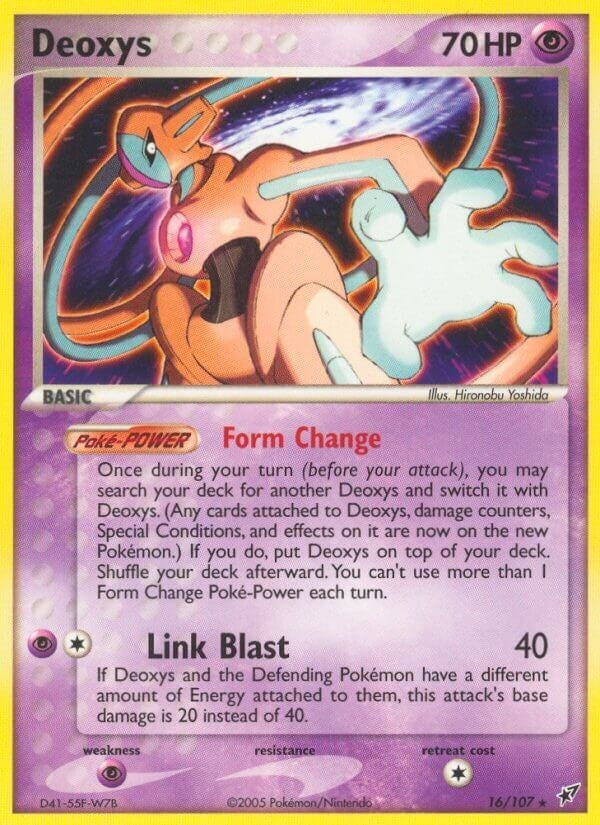Image for Deoxys (Normal Forme) (16/107) [Deoxys]