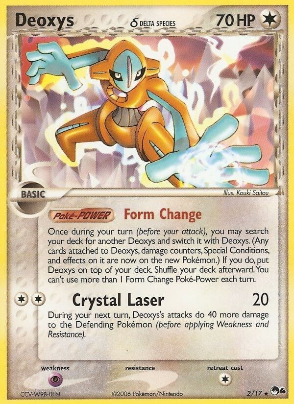 Image for Deoxys (Delta Species) (002/017) [POP Series 4]