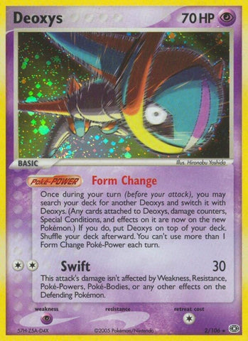 Image for Deoxys (Speed Forme) (2/106) [Emerald]
