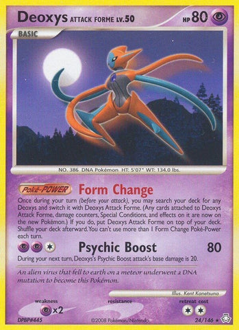 Image for Deoxys Attack Forme (24/146) [Legends Awakened]
