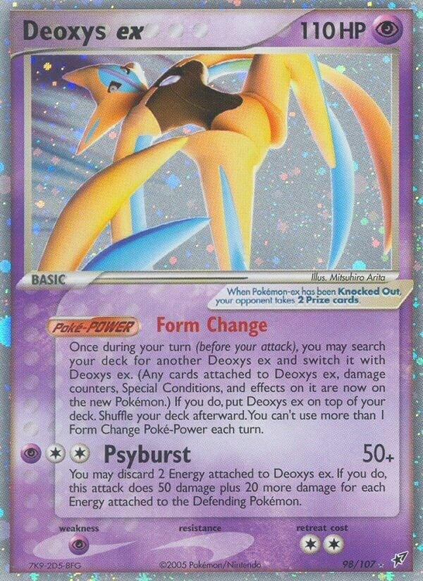 Image for Deoxys ex (Attack Forme) (98/107) [Deoxys]