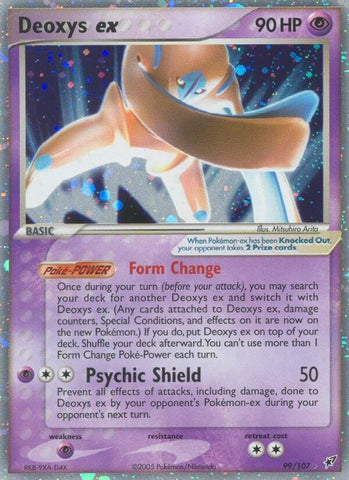 Image for Deoxys ex (Defense Forme) (99/107) [Deoxys]