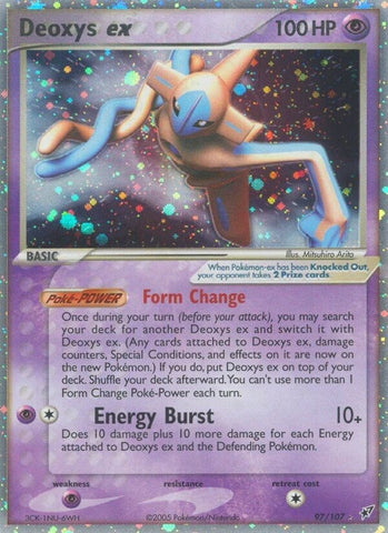 Image for Deoxys ex (Normal Forme) (97/107) [Deoxys]