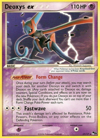 Image for Deoxys ex (017/017) [POP Series 4]