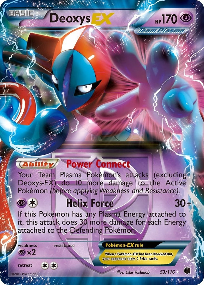 Image for Deoxys EX (Team Plasma) (53/116) [Plasma Freeze]
