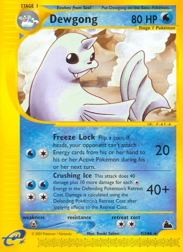 Image for Dewgong (7) (007/144) [Skyridge]