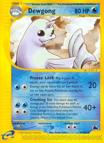 Image for Dewgong (7) (007/144) [Skyridge]