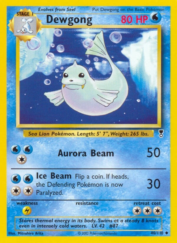 Image for Dewgong (040/110) [Legendary Collection]