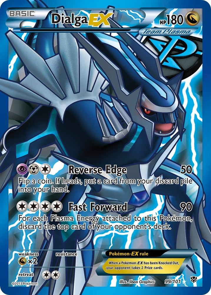 Image for Dialga EX (Team Plasma) (99 Full Art) (99/101) [Plasma Blast]