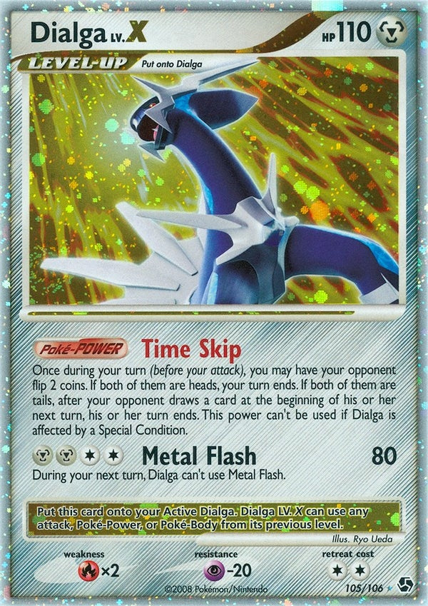 Image for Dialga LV.X (105/106) [Great Encounters]