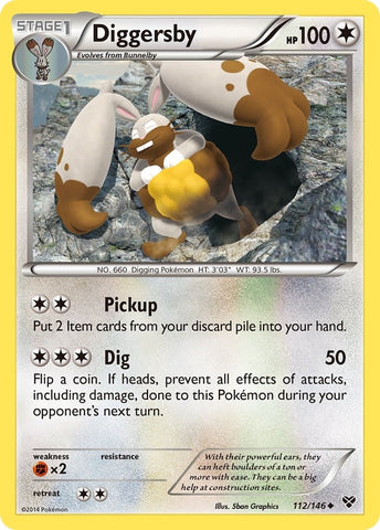Image for Diggersby (112/146) [XY Base Set]